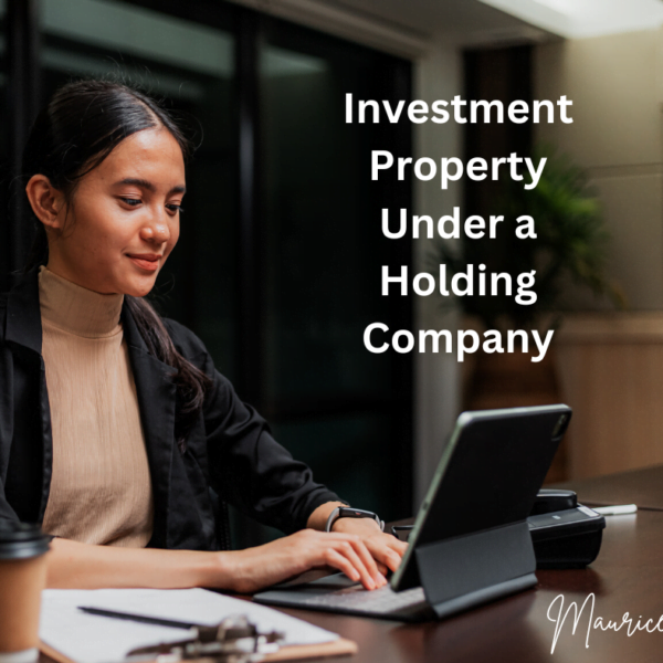 Investment property under a holding company